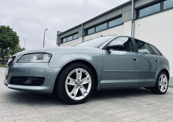 Audi A3 cena 26999 przebieg: 219000, rok produkcji 2009 z Złocieniec małe 529